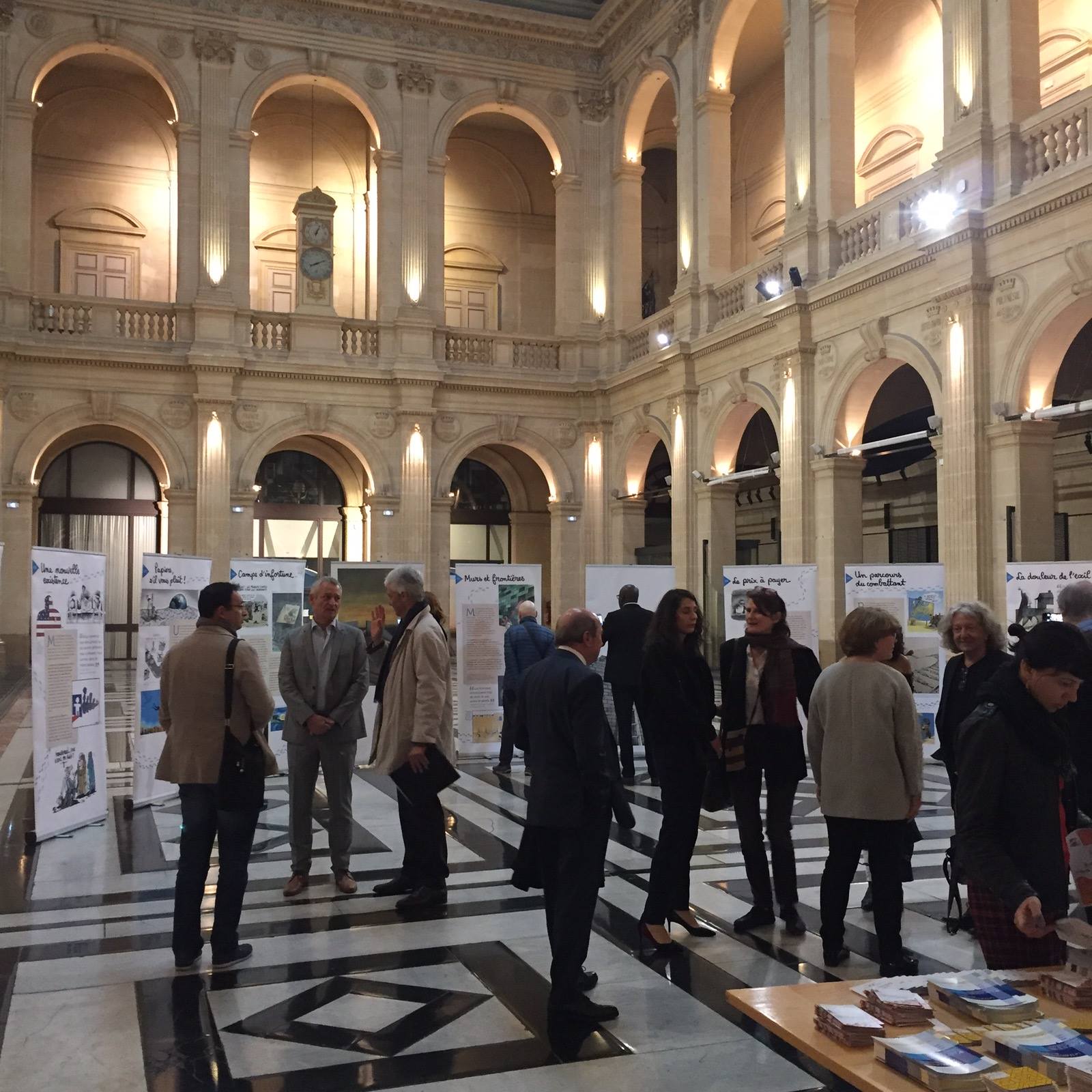 « Tous Migrants » au Palais de la Bourse