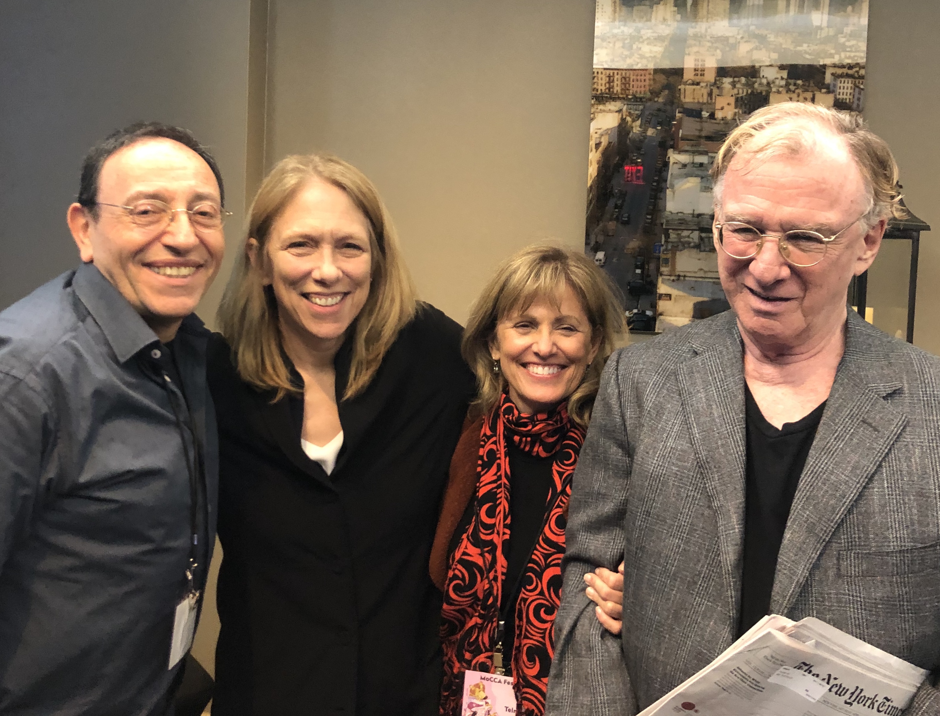 Michel Kichka (Israel), Liza Donnelly (United States), Ann Telnaes (United States) & Jeff Danziger (United States)