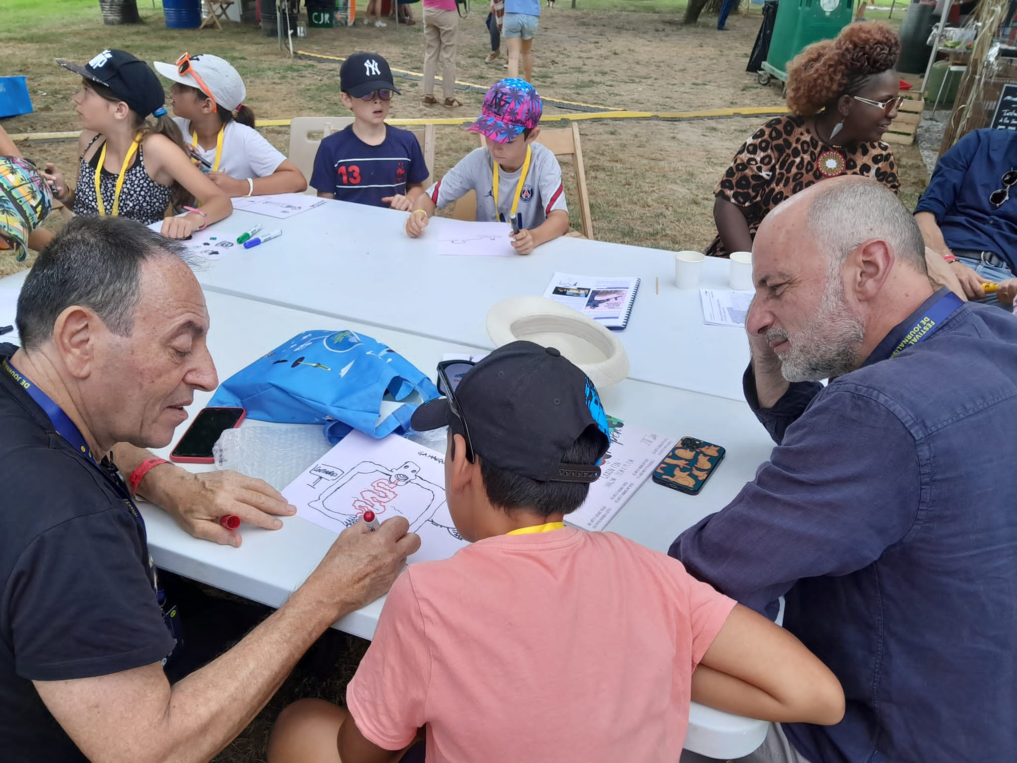 Atelier avec les jeunes – Kichka (Israël) et Kak (France