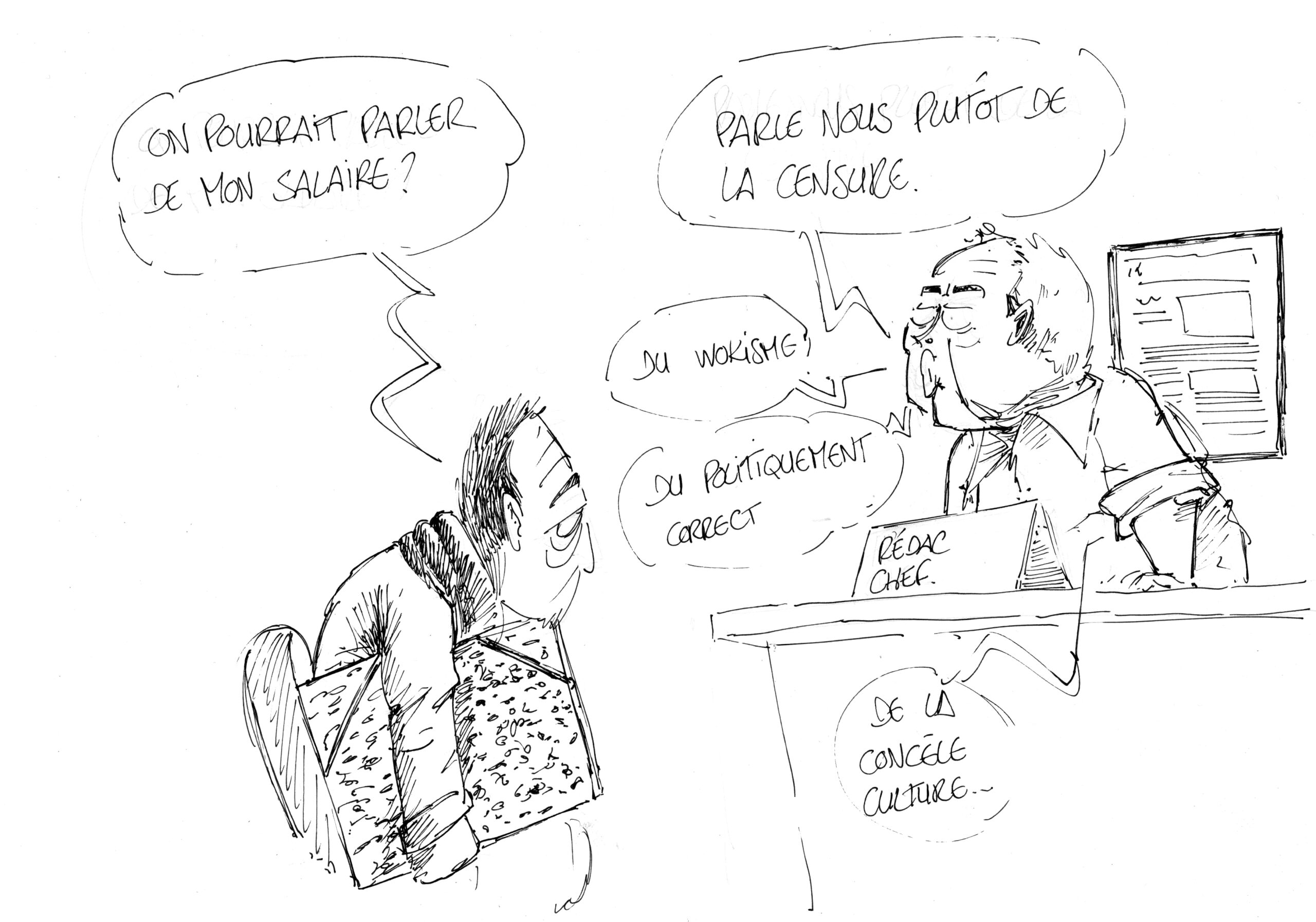 Dessin en direct de Piet (France)